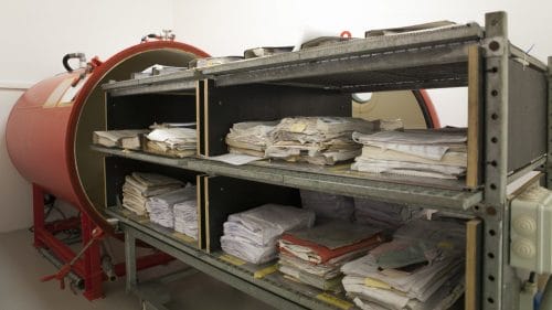 Dépliant Sauvetage de Documents Papier – Tips