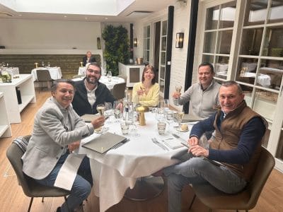 Lunch nieuwe collega's BELFOR 2025