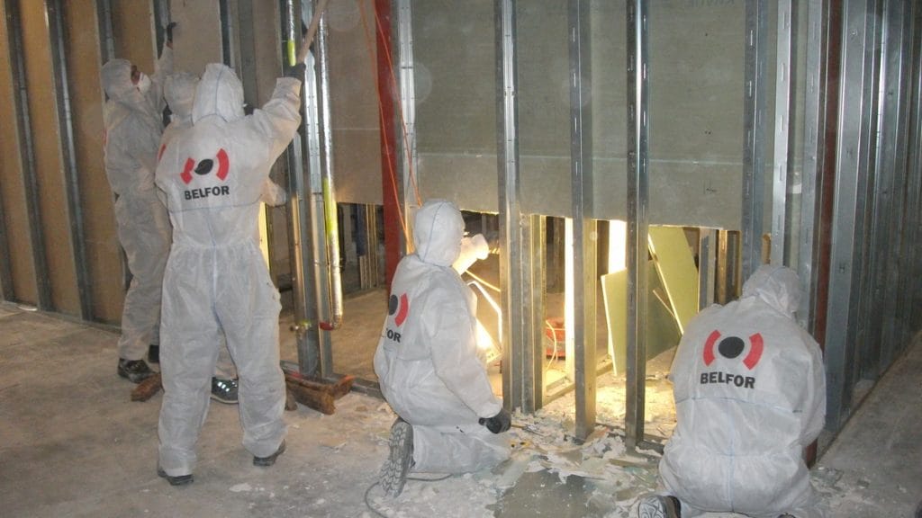 Schimmelsanierung - Abbrucharbeiten