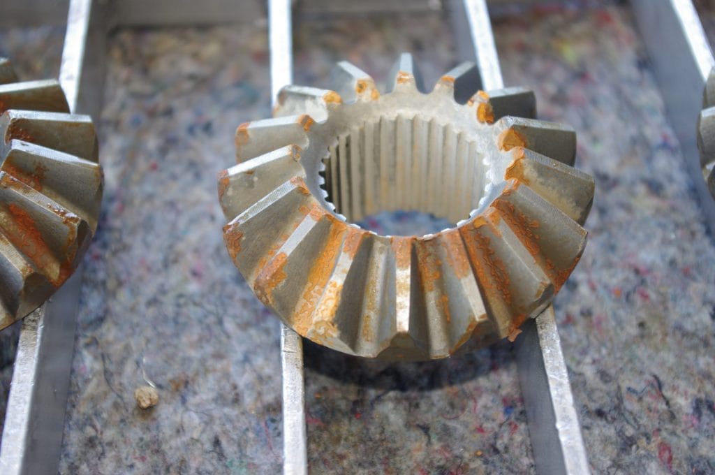 Warenvorrat: Vor der Sanierung