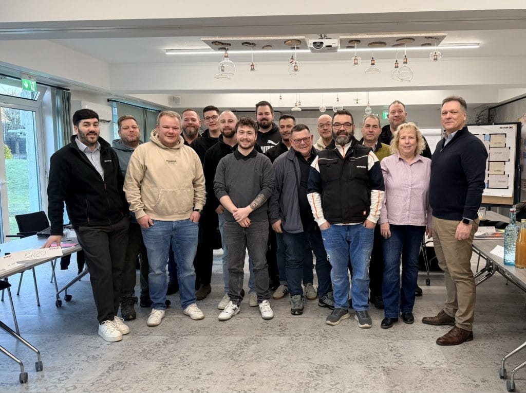 BELFOR - Teilnehmer einer Projektleiterschulung