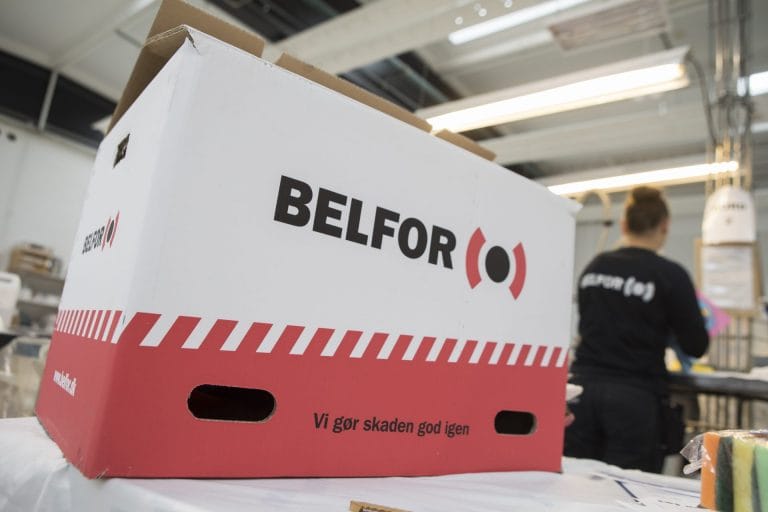 BELFOR flyttekasse