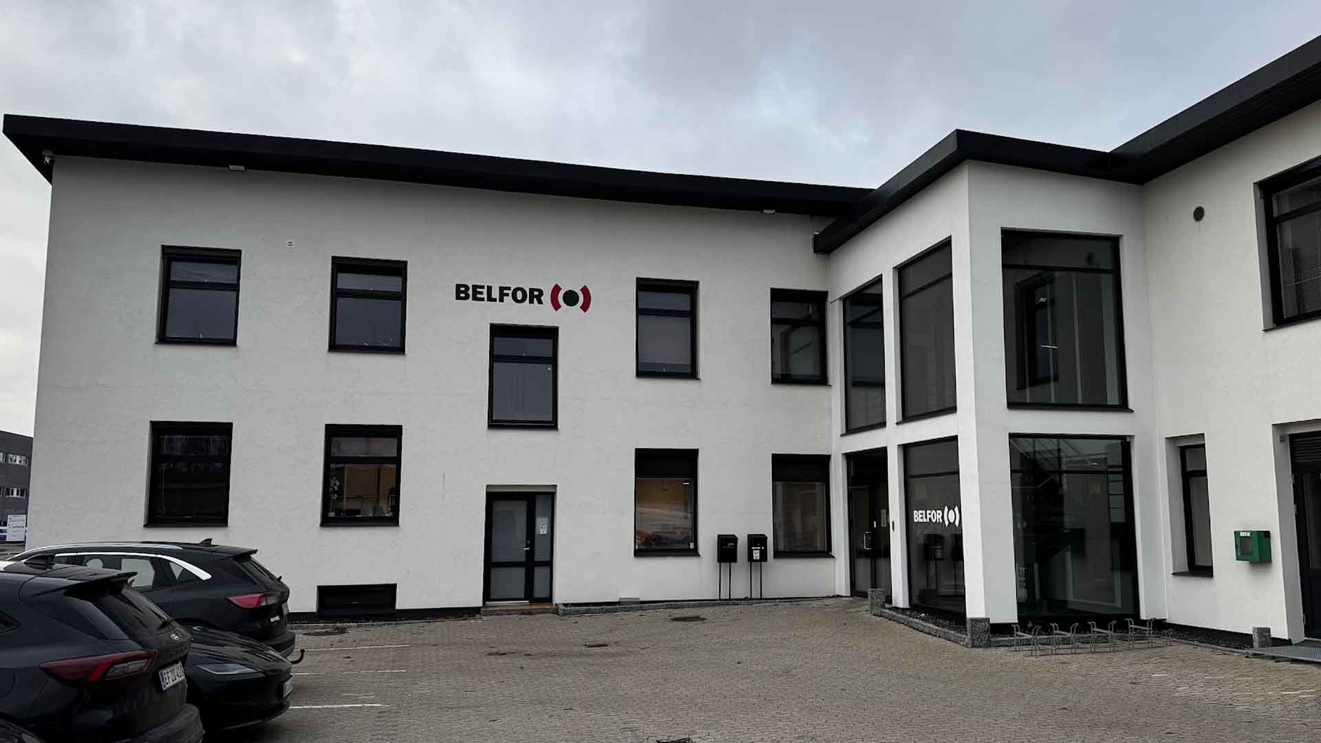 Facade af BELFOR center Herlev