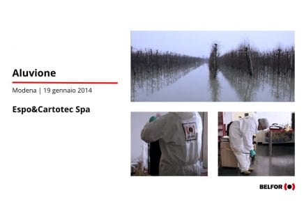 Alluvione Modena 19 gennaio 2014 – Espo&Cartotec Spa