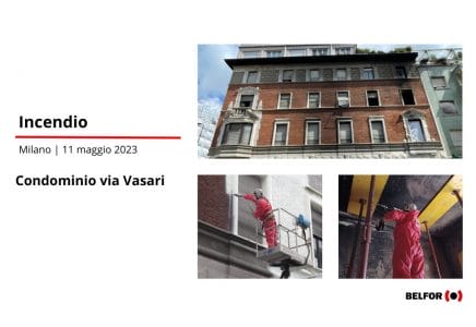 Incendio – Condominio (MI) 11 maggio 2023