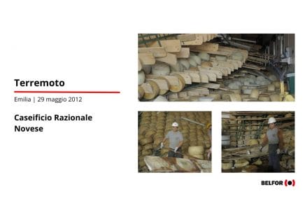 Terremoto Emilia 29 maggio 2012 – Caseificio Razionale Novese