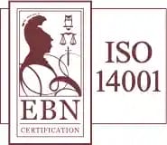 Logo certificaat ISO 14001:2015