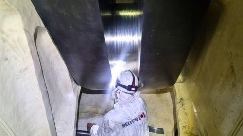 BELFOR Restored a Massive Marine Engine Back from the Brink