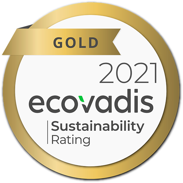 Ecovadis Gold Award 2021