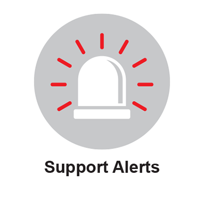 Connect Network Support Alerts