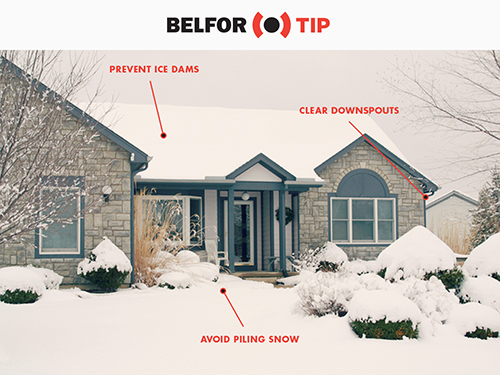 BELFOR Tip Clear Branches and Pathways in front of home