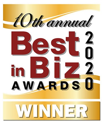 10th Annual Best in Biz Awards Winner logo