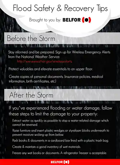 flood safety and recovery tips