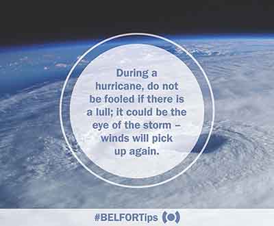 Hurricane safety tip