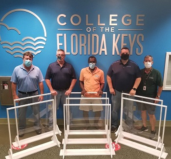 BELFOR Donates Shields To The College of The Florida Keys