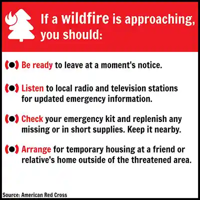 wildfire safety tips