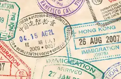 immigration stamp