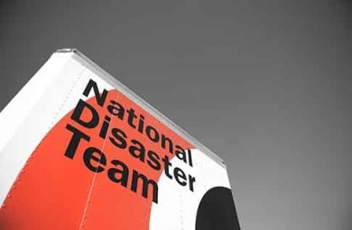 BELFOR National Disaster Team trailer