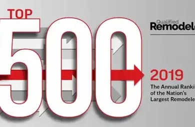 Qualified Remodeler Top 500 2019 logo