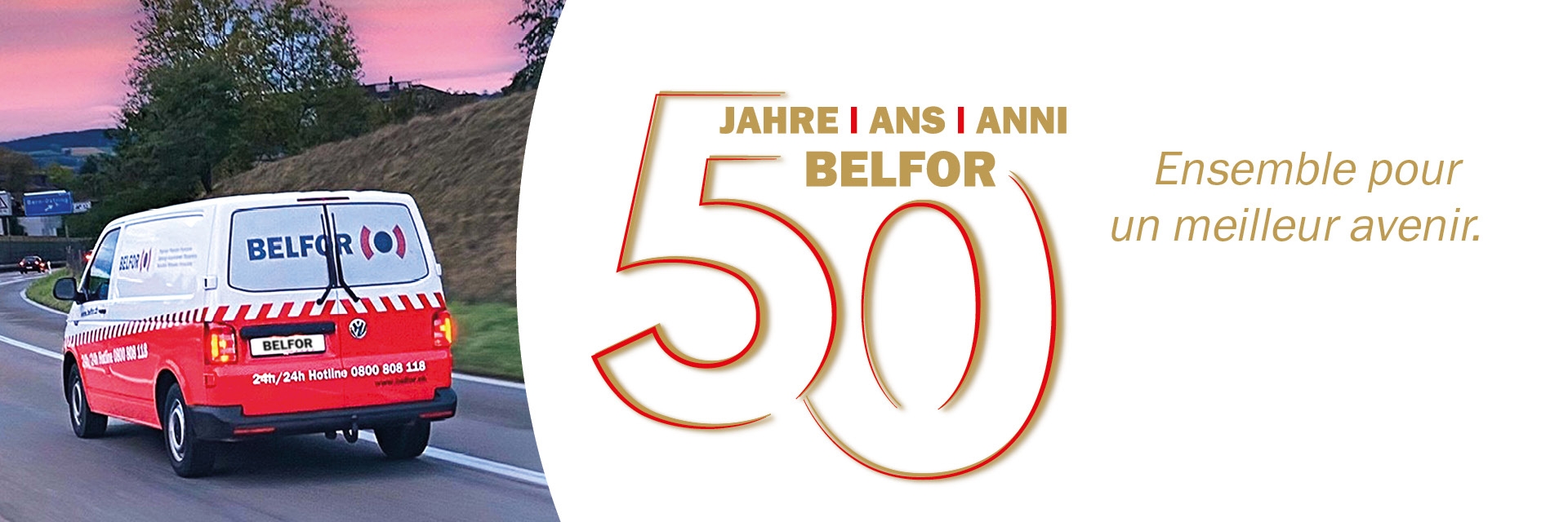 50e anniversaire de BELFOR (Suisse) SA