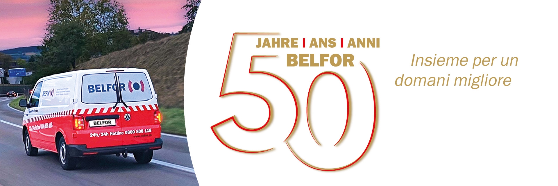 50° anniversario BELFOR (Suisse) AG