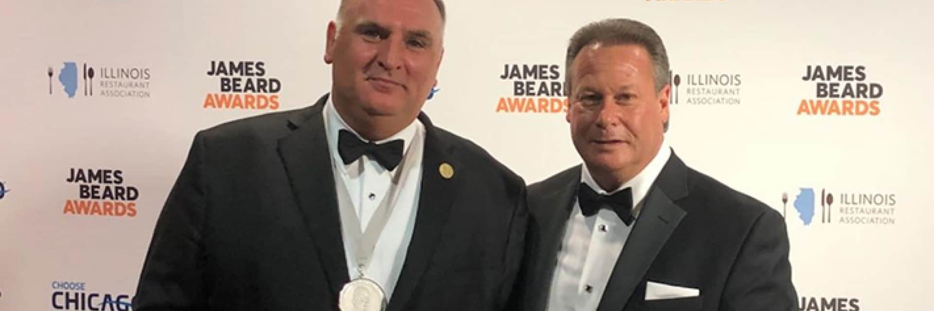 BELFOR CEO Sheldon Yellen Presents 2018 James Beard Foundation Humanitarian of the Year award to Chef José Andrés