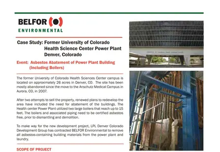 Health Science Center Power Plant