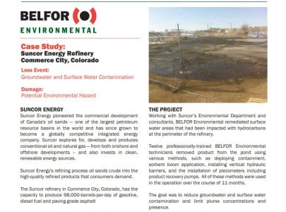 Suncor Energy Refinery